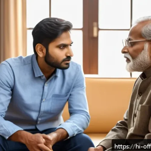 Home 31 성범죄자의 행동 패턴 및 재범 방지 대책 - A detailed psychological counseling session scene featuring a middle-aged Indian male therapist atte...